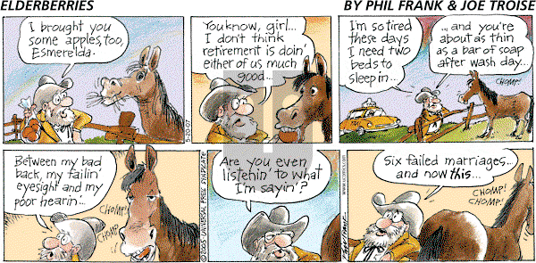 The Elderberries on Saturday June 2, 2007 Comic Strip