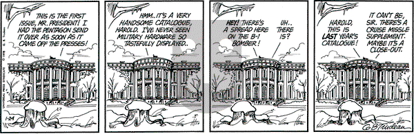 Doonesbury on Tuesday January 24, 1978 Comic Strip