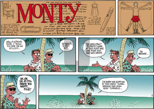 Monty on Sunday March 10, 2013 Comic Strip