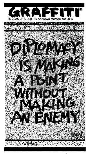 Graffiti - Wednesday October 22, 2025 Comic Strip