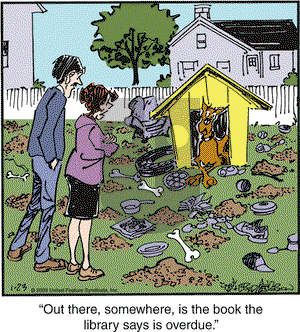 Marmaduke on Friday January 23, 2009 Comic Strip