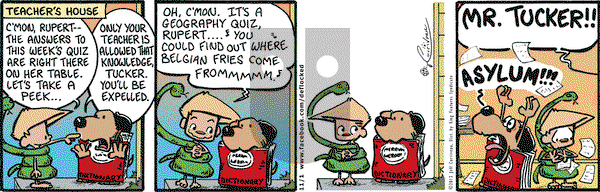 DeFlocked on Thursday November 1, 2012 Comic Strip