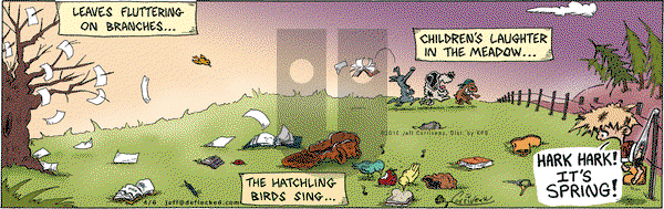 DeFlocked on Tuesday April 6, 2010 Comic Strip