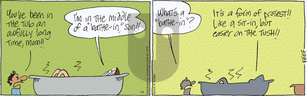 The Knight Life on Tuesday April 8, 2014 Comic Strip