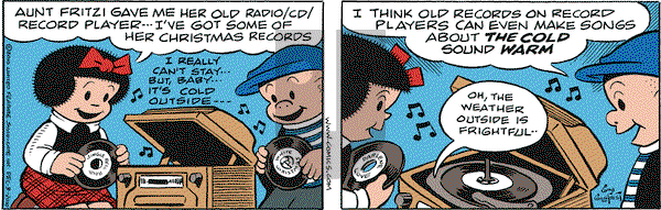 Nancy on Thursday December 9, 2010 Comic Strip