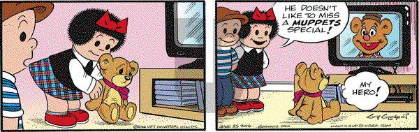 Nancy on Saturday June 25, 2016 Comic Strip