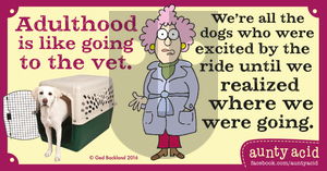 Aunty Acid on Thursday June 30, 2016 Comic Strip