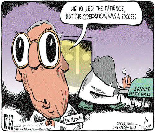Tom Toles on Friday April 5, 2019 Comic Strip