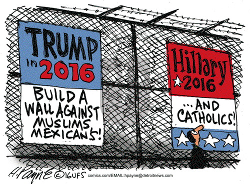 Henry Payne on Tuesday October 18, 2016 Comic Strip