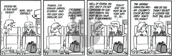 Doonesbury on Monday June 4, 1979 Comic Strip