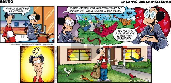 Baldo on Sunday January 2, 2011 Comic Strip