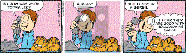 Garfield - Friday September 17, 2010 Comic Strip