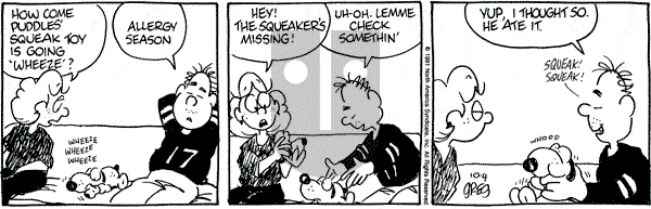 Luann on Friday October 4, 1991 Comic Strip