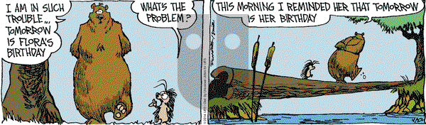 The Grizzwells on Tuesday April 22, 2014 Comic Strip