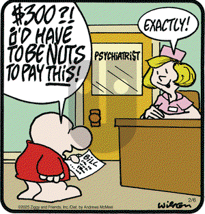 Ziggy - Thursday February 6, 2025 Comic Strip
