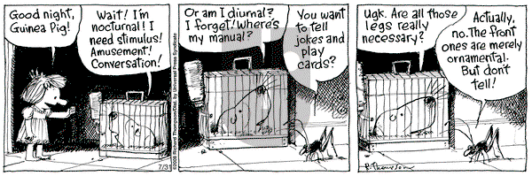 Cul de Sac on Thursday July 31, 2008 Comic Strip
