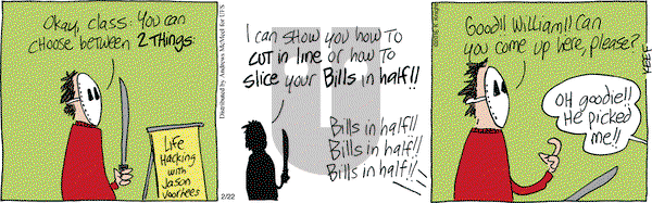 The Knight Life on Thursday February 22, 2018 Comic Strip