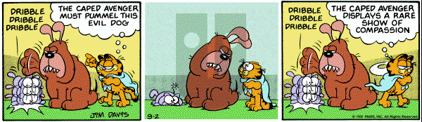 Garfield on Thursday September 2, 1982 Comic Strip