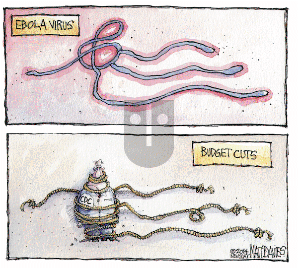 Matt Davies on Wednesday October 15, 2014 Comic Strip