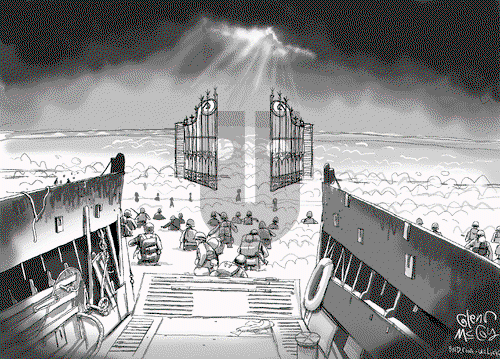 Glenn McCoy on Friday June 6, 2014 Comic Strip