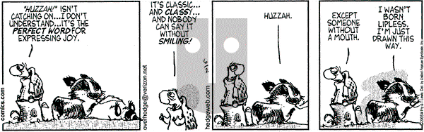 Over the Hedge on Thursday June 2, 2005 Comic Strip
