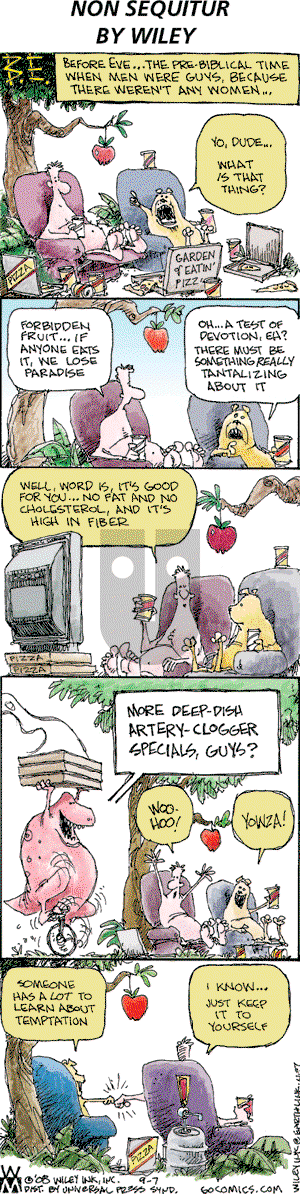 Non Sequitur on Sunday September 7, 2008 Comic Strip
