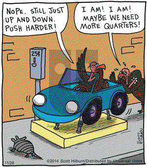 The Argyle Sweater on Friday November 28, 2014 Comic Strip