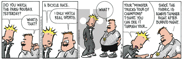 Frazz on Monday April 12, 2004 Comic Strip