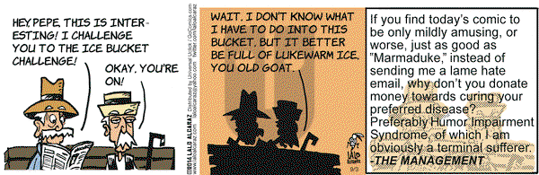 La Cucaracha on Wednesday September 3, 2014 Comic Strip