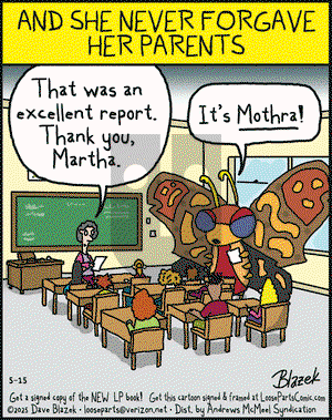 Loose Parts on Thursday May 15, 2025 Comic Strip