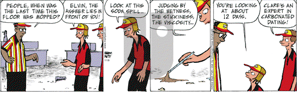 Lucky Cow on Tuesday November 9, 2004 Comic Strip