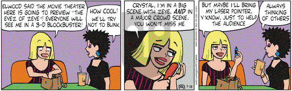 Luann on Wednesday July 18, 2012 Comic Strip