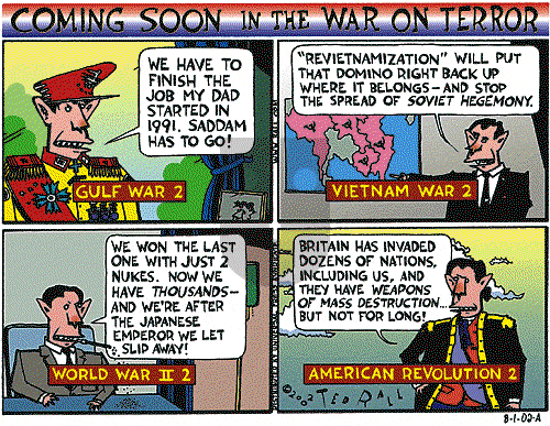 Ted Rall on Thursday August 1, 2002 Comic Strip