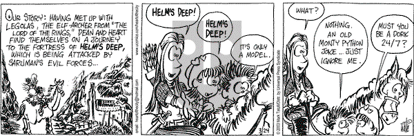 Heart of the City on Monday March 24, 2003 Comic Strip