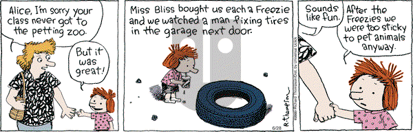 Cul de Sac on Saturday June 28, 2014 Comic Strip
