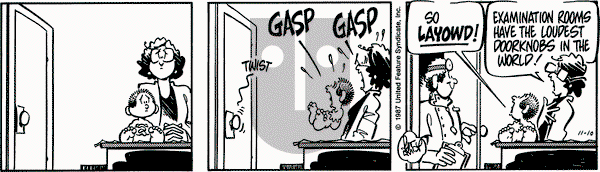 Rose is Rose on Tuesday November 10, 1987 Comic Strip