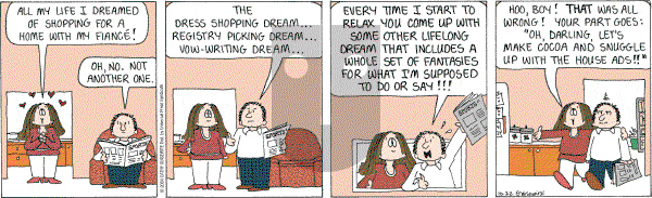 Cathy Classics - Friday October 22, 2004 Comic Strip