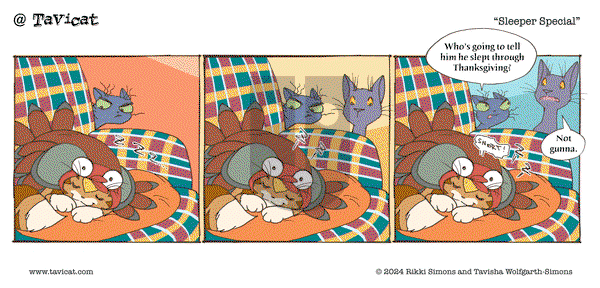 @Tavicat on Tuesday December 3, 2024 Comic Strip