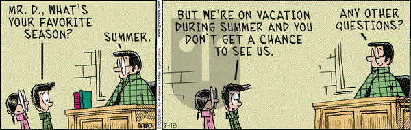 Grand Avenue on Tuesday February 18, 2020 Comic Strip