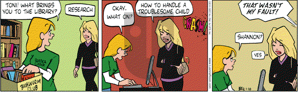 Luann on Monday January 10, 2011 Comic Strip