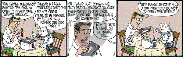 Monty on Wednesday October 19, 2016 Comic Strip