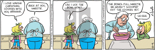 Cleats - Friday December 19, 2008 Comic Strip