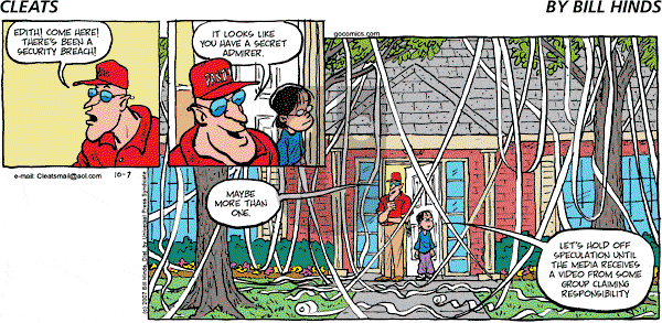 Cleats - Monday September 15, 2025 Comic Strip