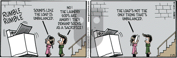 Grand Avenue on Thursday February 25, 2016 Comic Strip