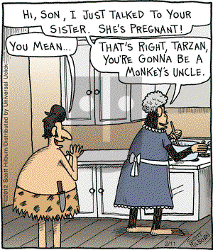 The Argyle Sweater - Saturday February 11, 2012 Comic Strip