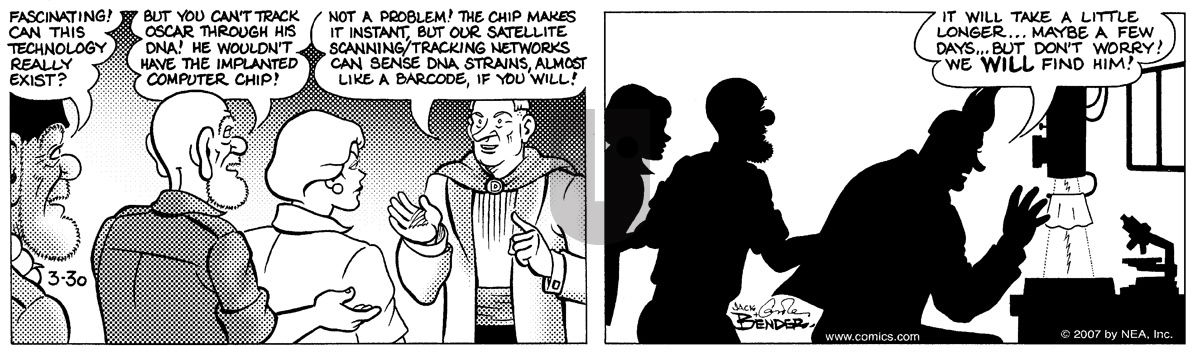 Alley Oop - Friday March 30, 2007 Comic Strip