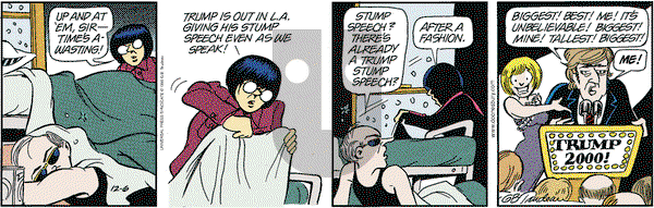 Doonesbury on Monday December 6, 1999 Comic Strip