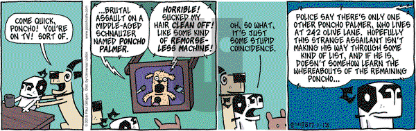 Pooch Cafe on Wednesday January 13, 2016 Comic Strip