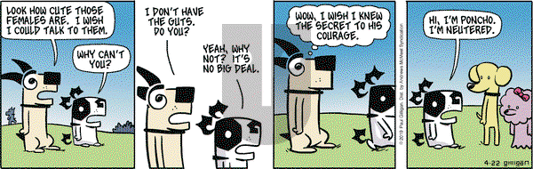 Pooch Cafe on Monday April 22, 2019 Comic Strip