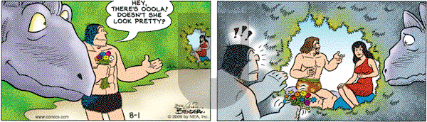 Alley Oop on Saturday August 1, 2009 Comic Strip